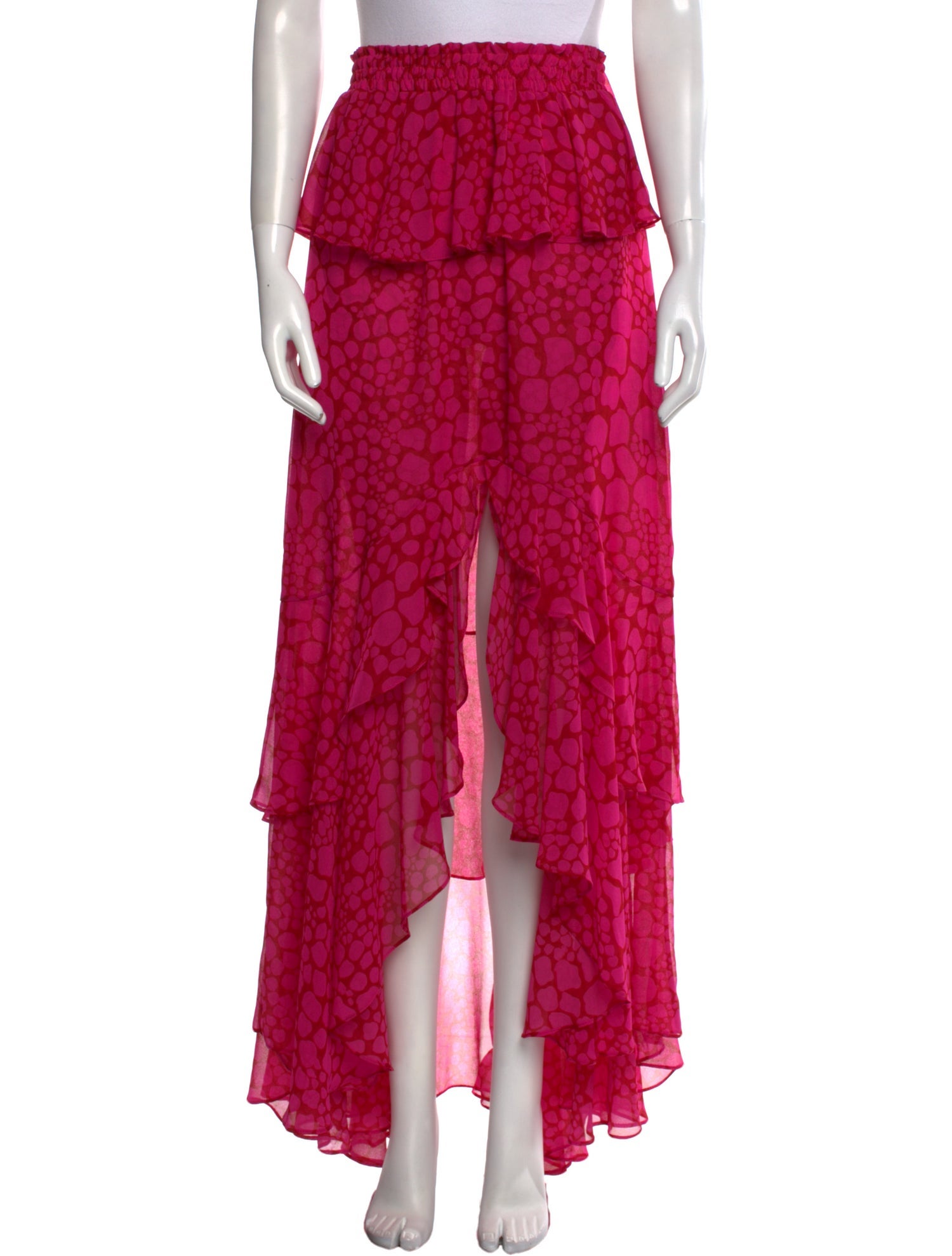 MISA Los Angeles Printed Long Skirt