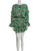 MISA Los Angeles Floral Print Mini Dress