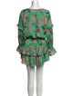 MISA Los Angeles Floral Print Mini Dress