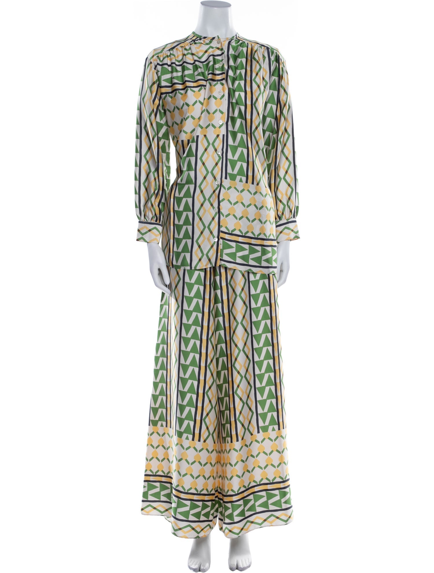 MISA Los Angeles Printed Pant Set