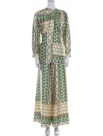 MISA Los Angeles Printed Pant Set