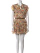 MISA Los Angeles Printed Mini Dress