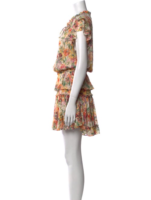 MISA Los Angeles Printed Mini Dress