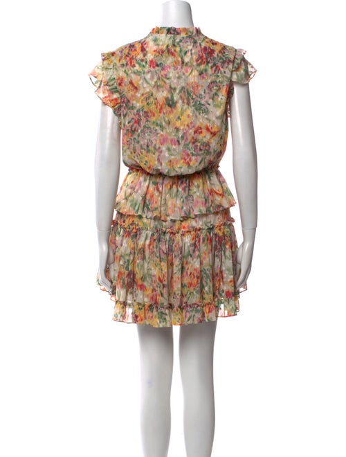 MISA Los Angeles Printed Mini Dress