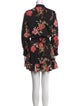 MISA Los Angeles Floral Print Mini Dress