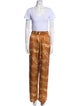 MISA Los Angeles Silk Printed Pant Set