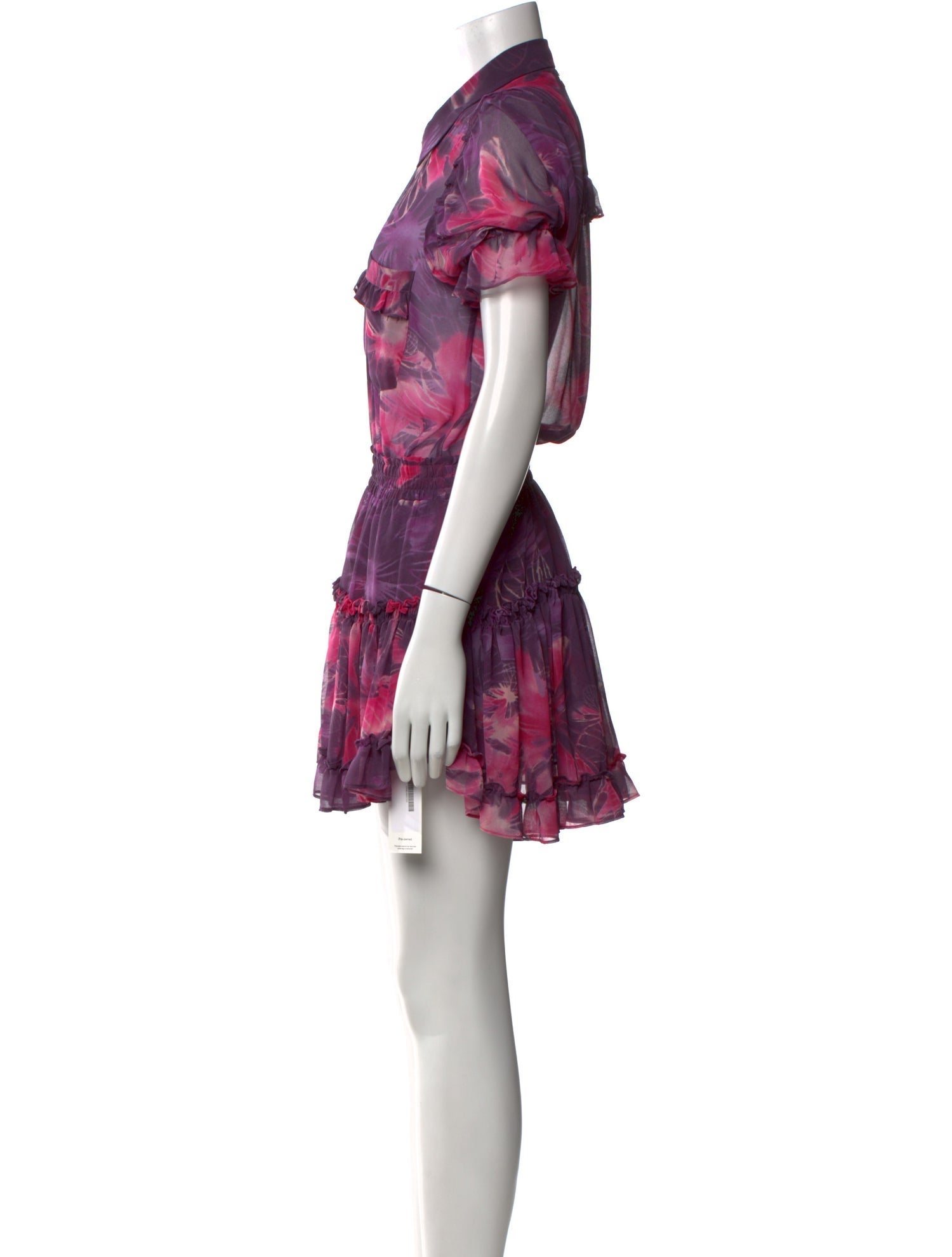 MISA Los Angeles Printed Mini Dress