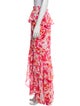 MISA Los Angeles Floral Print Long Skirt