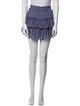 MISA Los Angeles Printed Mini Skirt