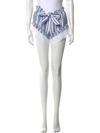 MISA Los Angeles Linen Mini Shorts