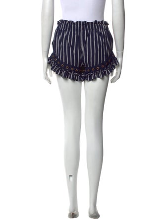 MISA Los Angeles Striped Mini Shorts