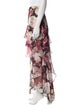 MISA Los Angeles Floral Print Long Skirt