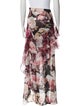 MISA Los Angeles Floral Print Long Skirt