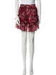 MISA Los Angeles Floral Print Mini Skirt