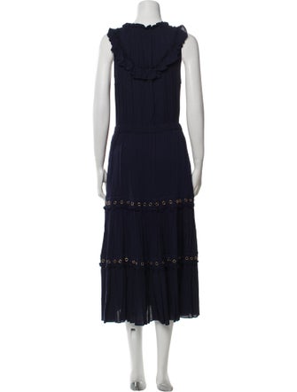 MISA Los Angeles Cowl Neck Long Dress