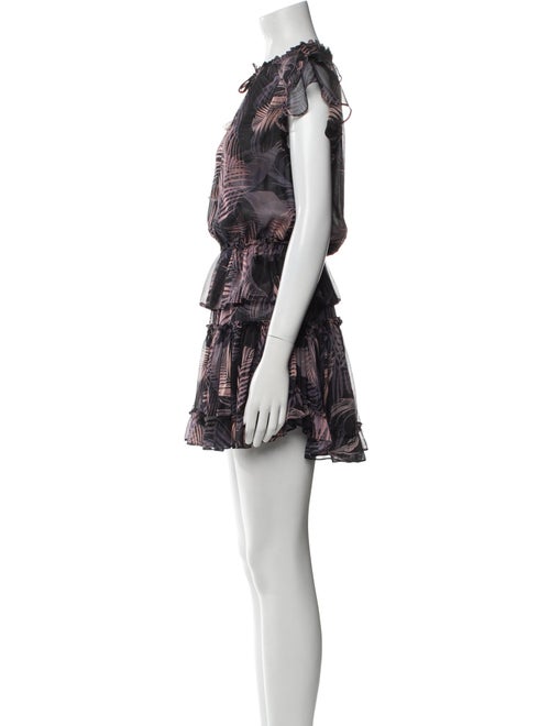 MISA Los Angeles Printed Mini Dress