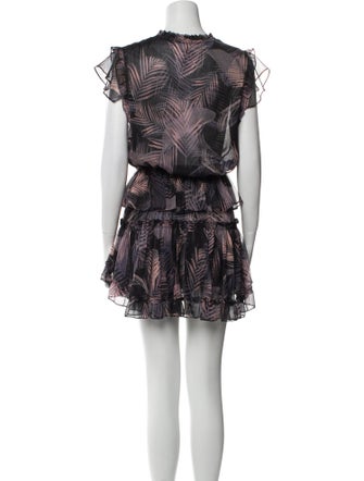 MISA Los Angeles Printed Mini Dress