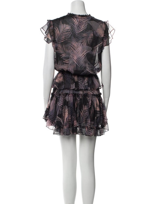 MISA Los Angeles Printed Mini Dress