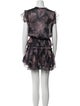MISA Los Angeles Printed Mini Dress