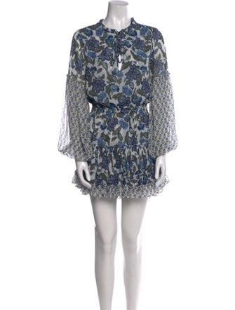 MISA Los Angeles Printed Mini Dress