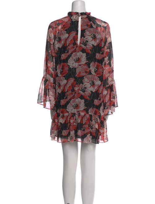 MISA Los Angeles Floral Print Mini Dress