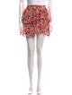 MISA Los Angeles Floral Print Mini Skirt