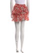 MISA Los Angeles Floral Print Mini Skirt