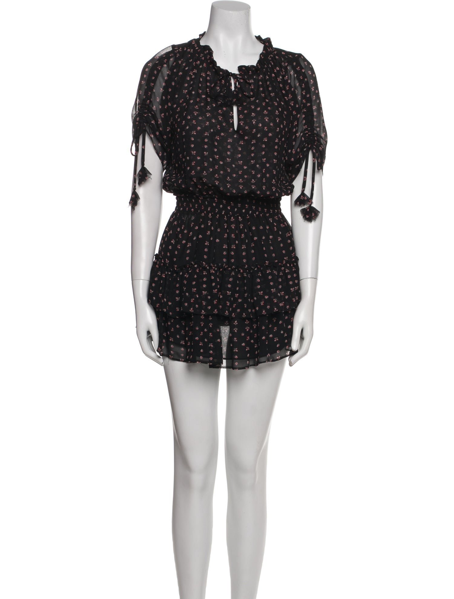MISA Los Angeles Printed Mini Dress