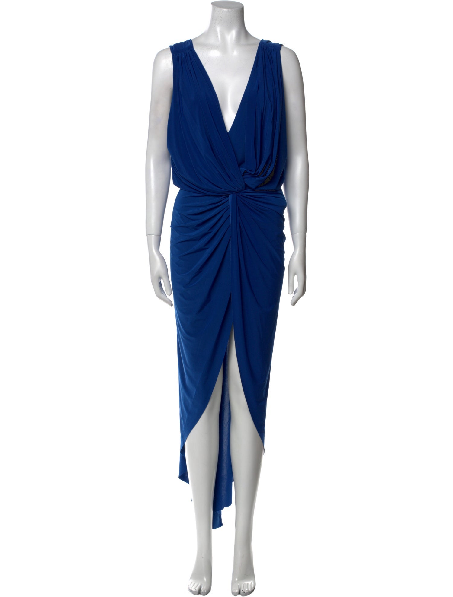 MISA Los Angeles V-Neck Long Dress w/ Tags