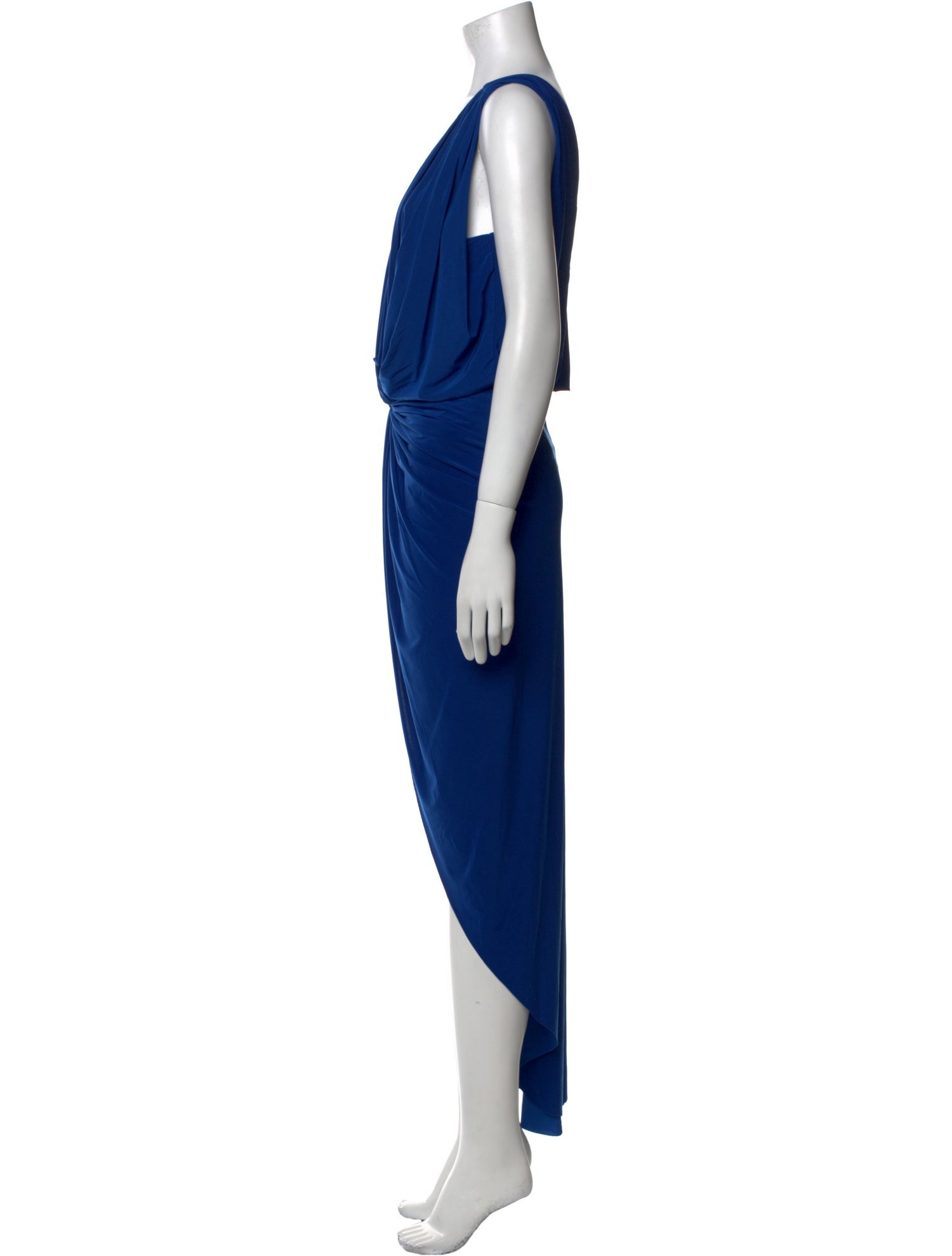 MISA Los Angeles V-Neck Long Dress w/ Tags