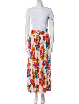 MISA Los Angeles Printed Bow Accents Skirt Set