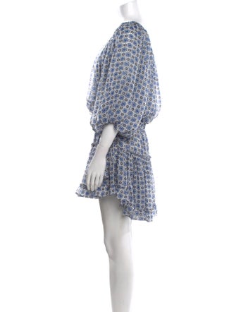 MISA Los Angeles Printed Mini Dress