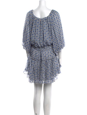 MISA Los Angeles Printed Mini Dress