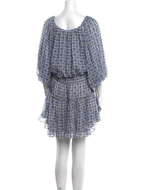 MISA Los Angeles Printed Mini Dress