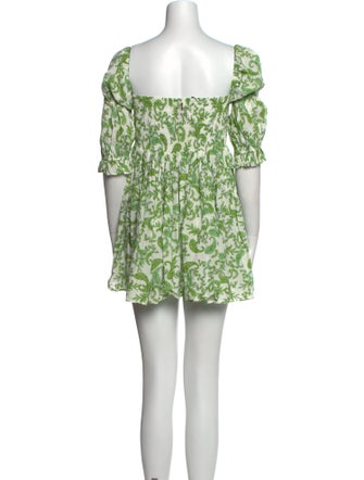 MISA Los Angeles Printed Mini Dress