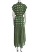 MISA Los Angeles Printed Long Dress