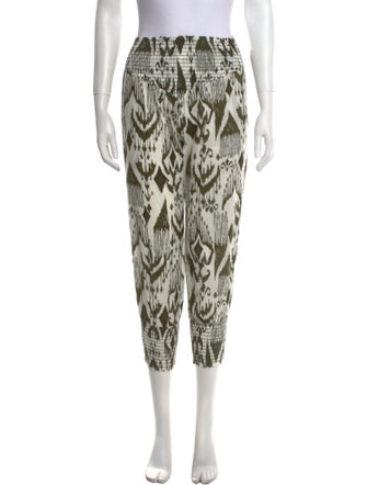 MISA Los Angeles Printed Skinny Leg Pants