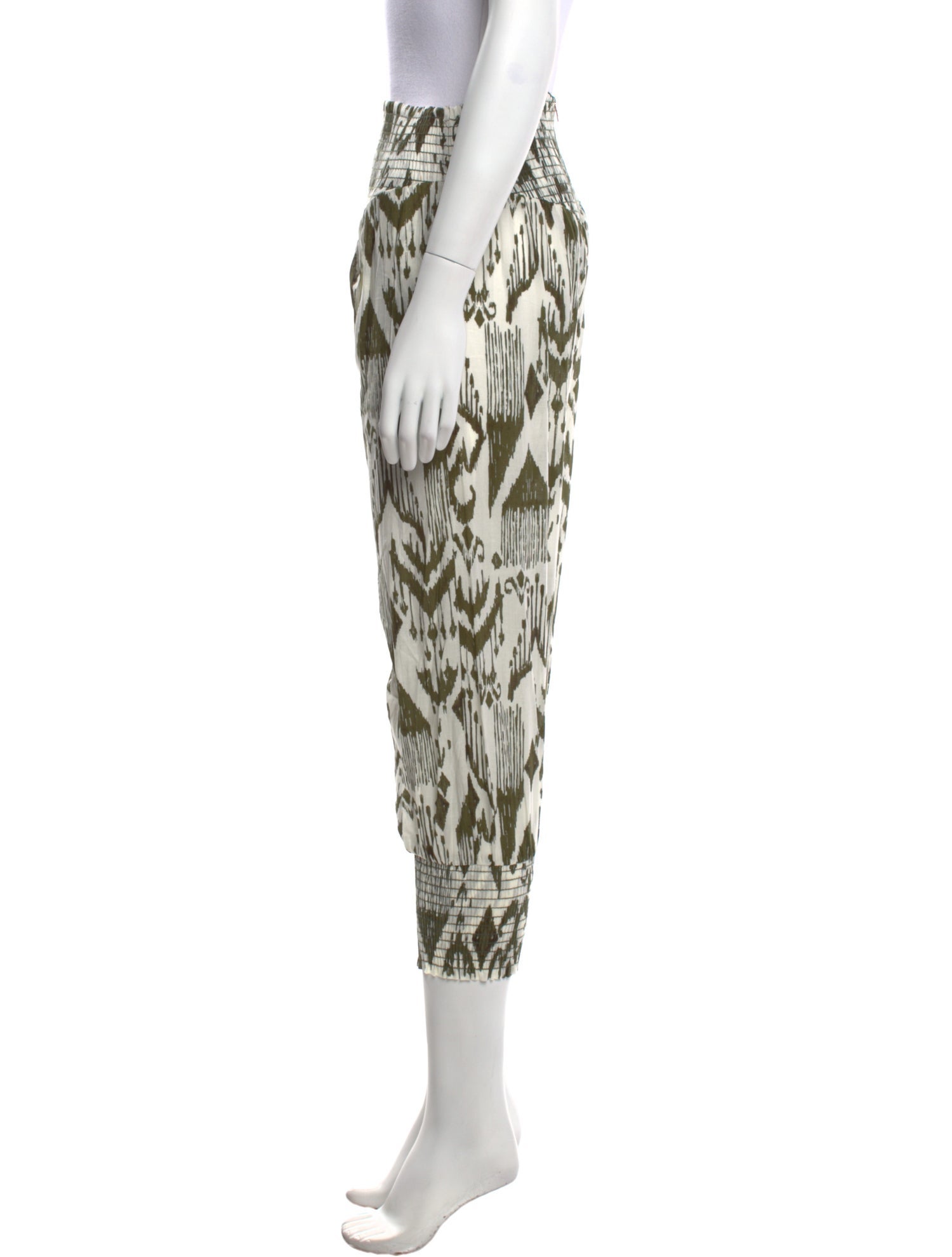 MISA Los Angeles Printed Skinny Leg Pants