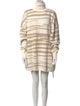 MISA Los Angeles Striped Turtleneck Sweater