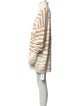 MISA Los Angeles Striped Turtleneck Sweater