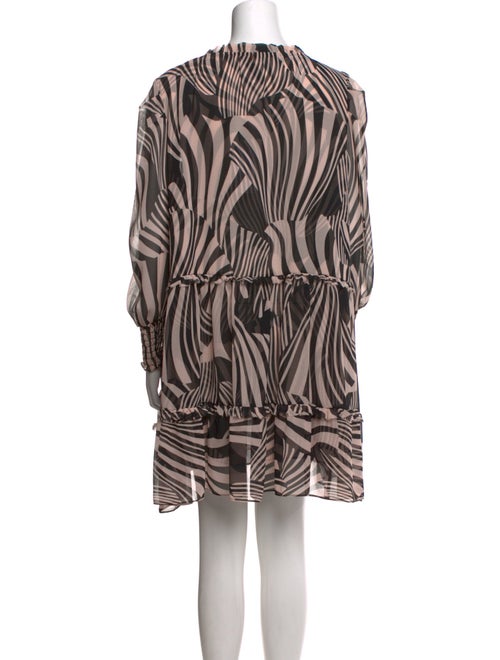 MISA Los Angeles Printed Mini Dress