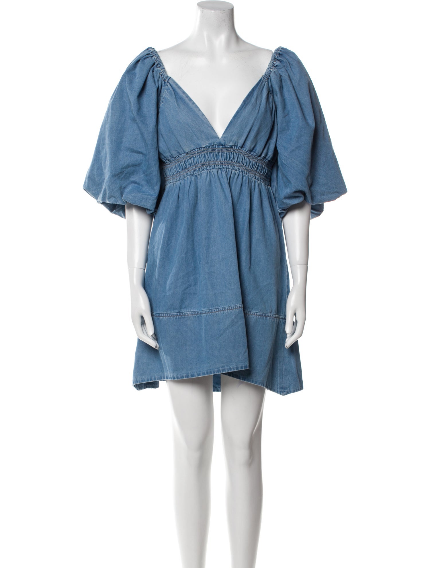 MISA Los Angeles V-Neck Mini Dress