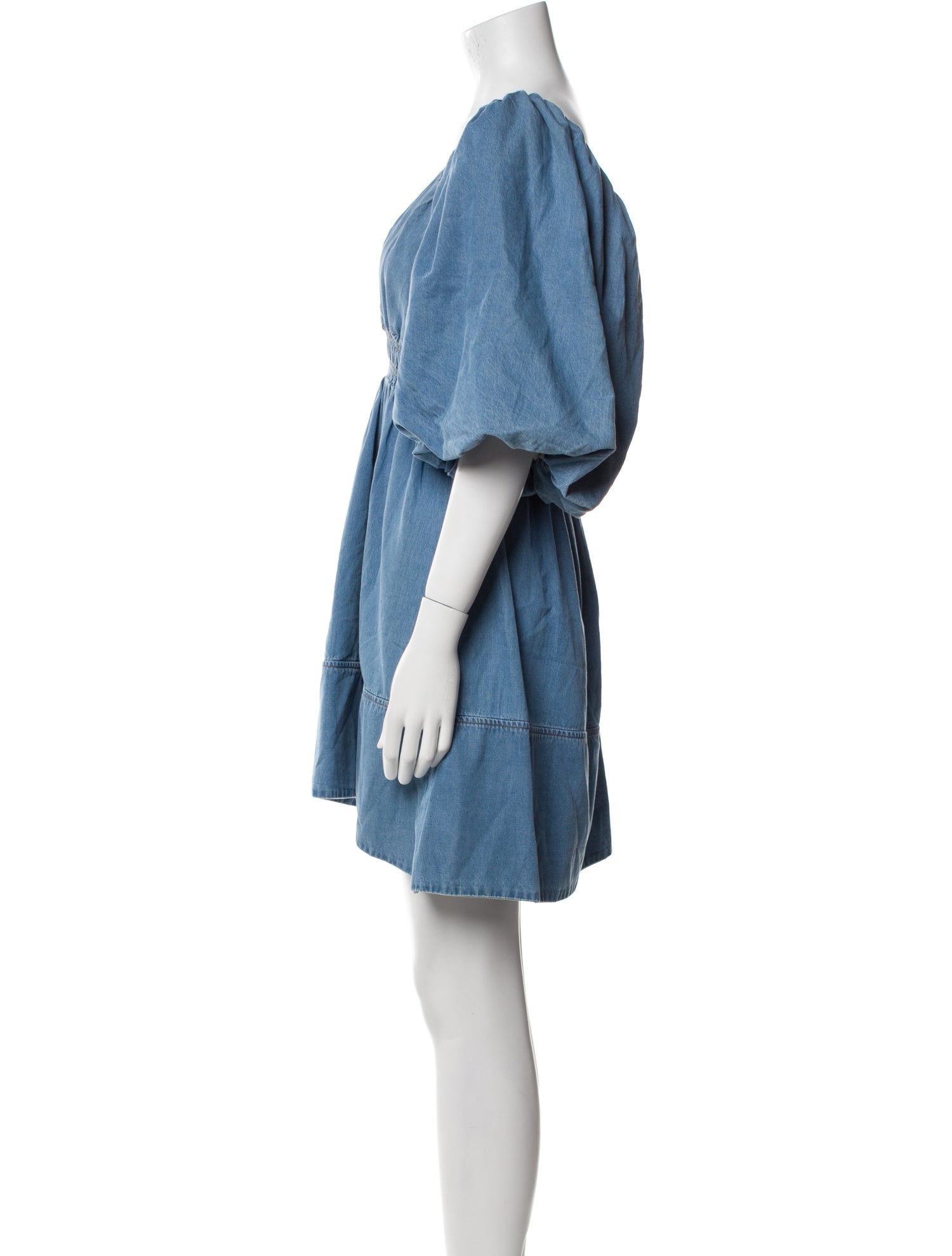 MISA Los Angeles V-Neck Mini Dress