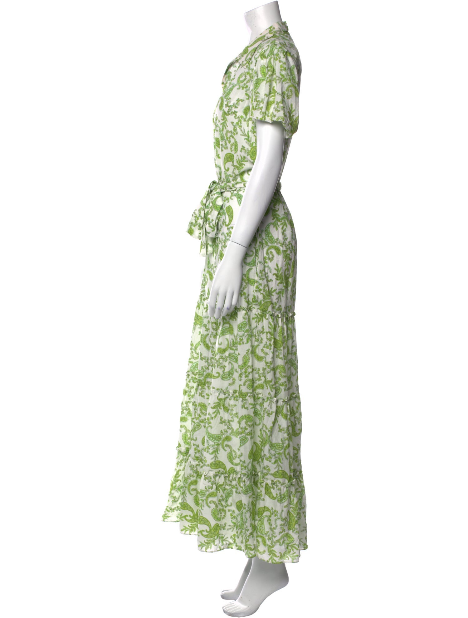 MISA Los Angeles Floral Print Long Dress