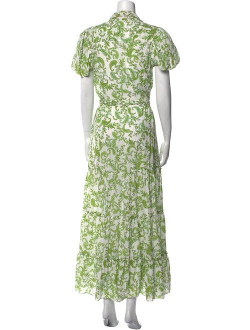 MISA Los Angeles Floral Print Long Dress