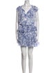 MISA Los Angeles Floral Print Mini Dress
