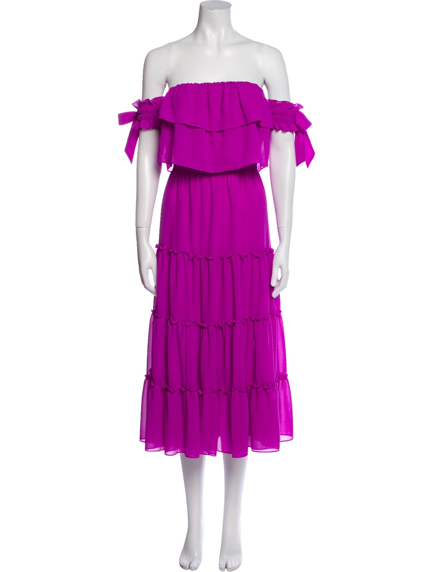 MISA Los Angeles Off-The-Shoulder Mini Dress w/ Tags