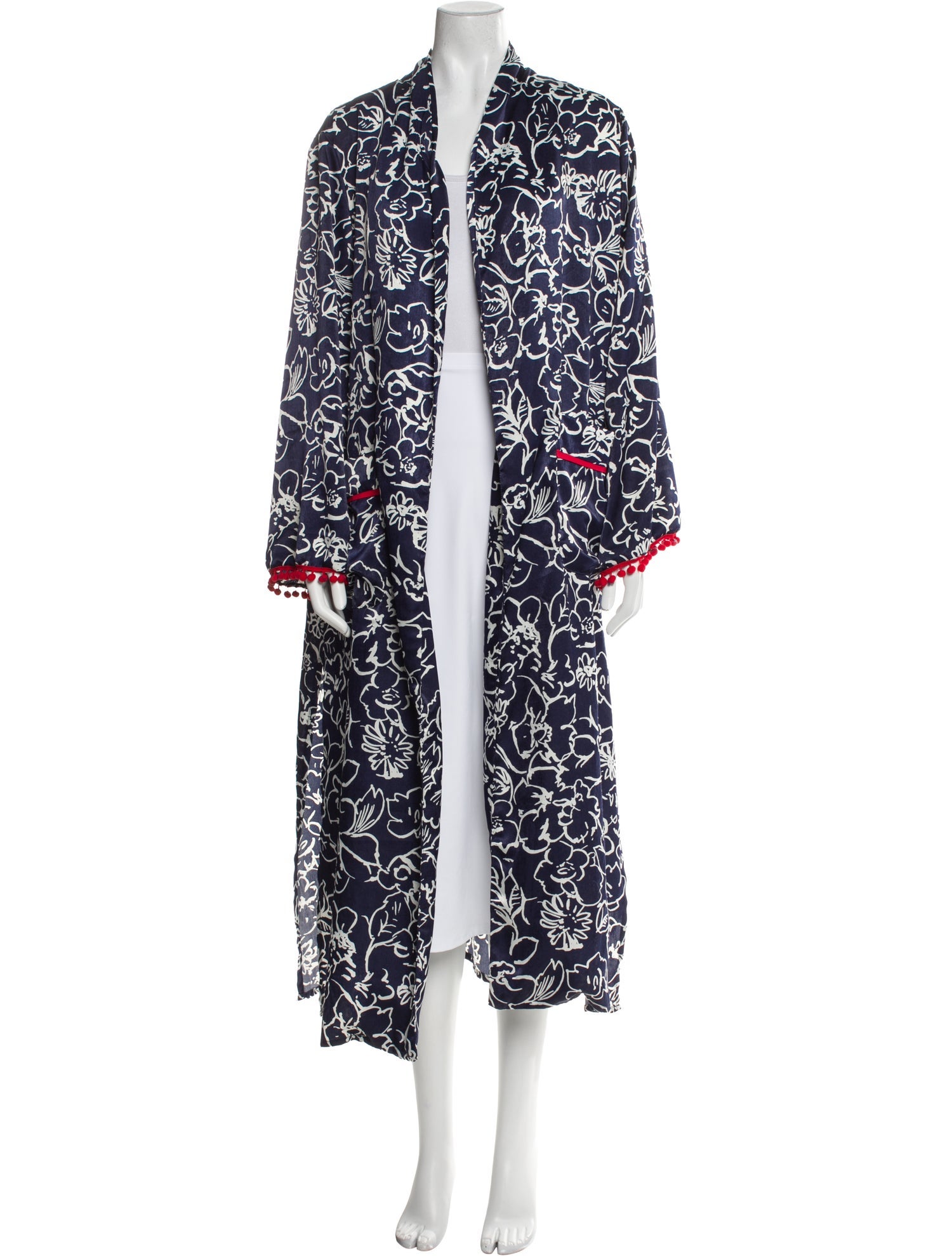 MISA Los Angeles Floral Print Robe