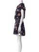 MISA Los Angeles Floral Print Mini Dress