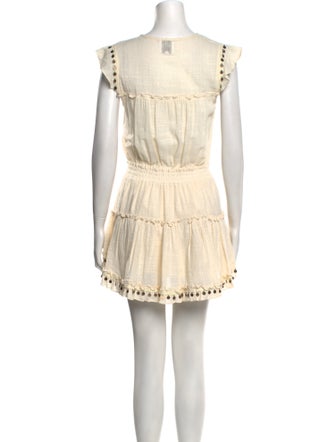 MISA Los Angeles V-Neck Mini Dress